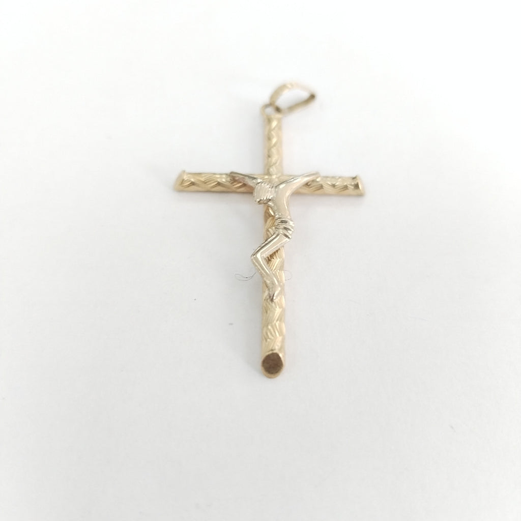 CRUCIFIJO ORO 10 K 1,90 GRMS (SEMINUEVO)