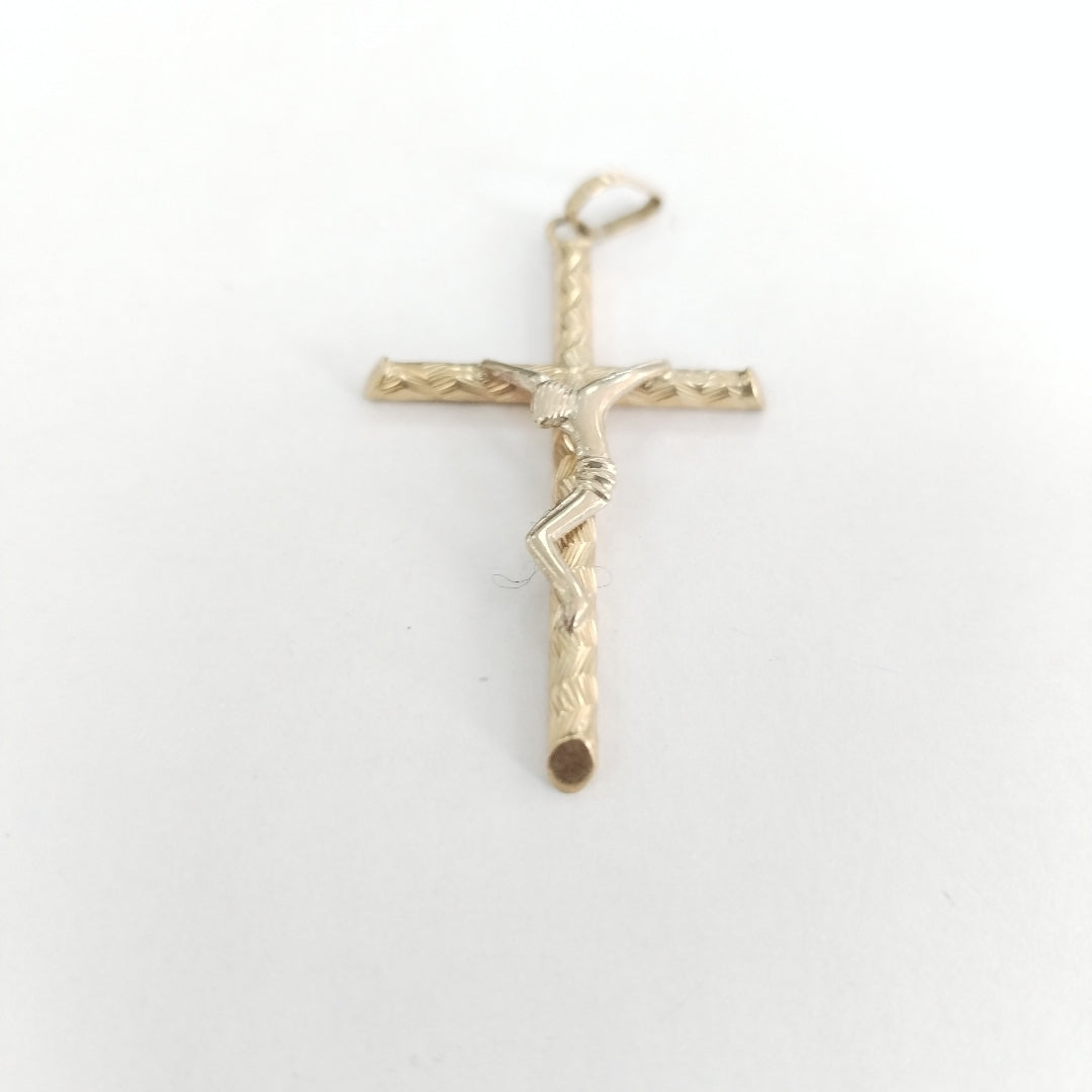 CRUCIFIJO ORO 10 K 1,90 GRMS (SEMINUEVO)