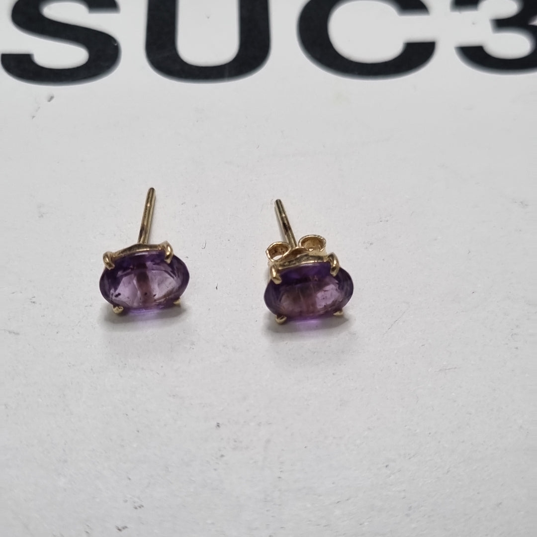 ARETES PAR ORO 14 K 1,00 GRMS (SEMINUEVO)