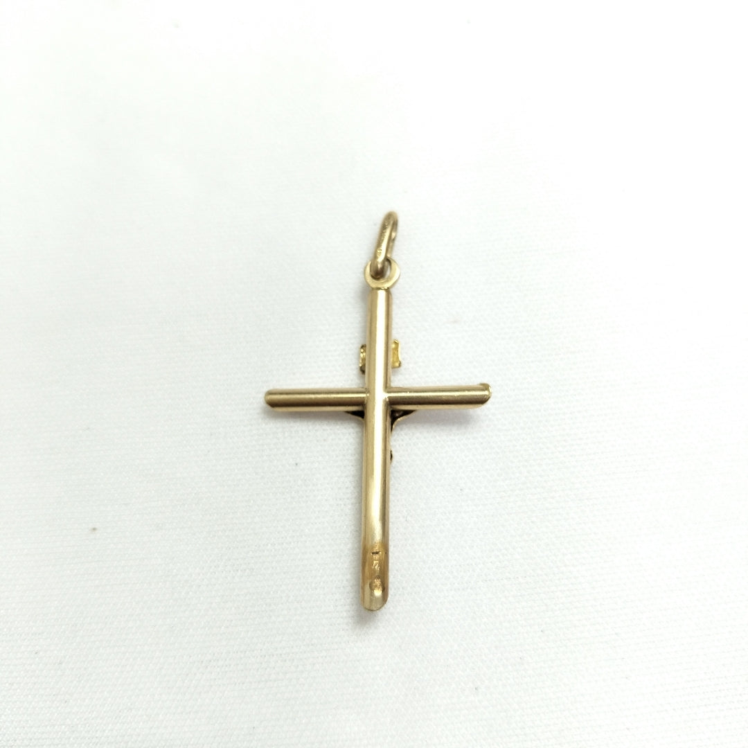 CRUCIFIJO ORO 10 K 2.4 GRMS (SEMINUEVO)