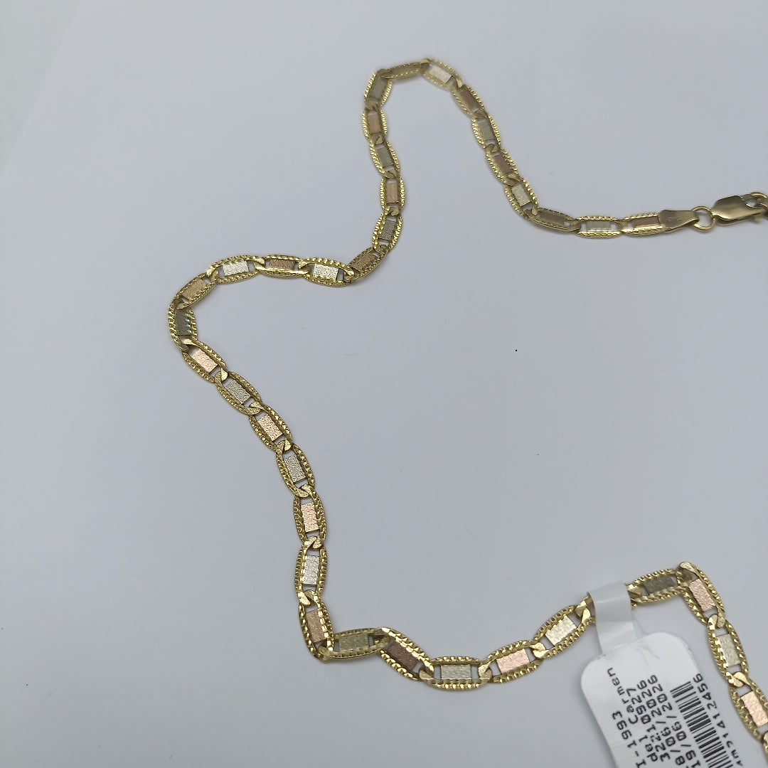 CADENA ORO COMBINADO 10 K 15,50 GRMS (SEMINUEVO)