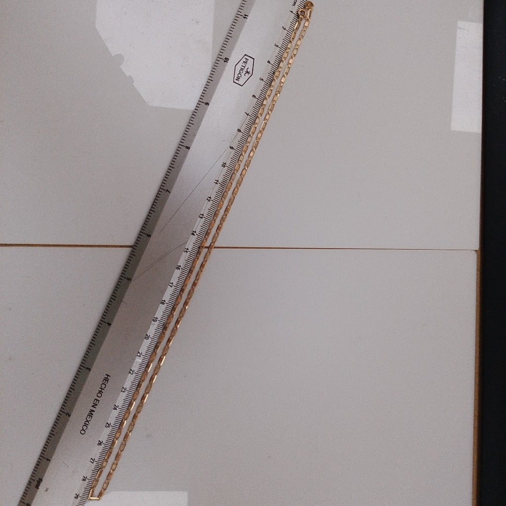 CADENA ORO COMBINADO 14 K 5,70 GRMS (SEMINUEVO)