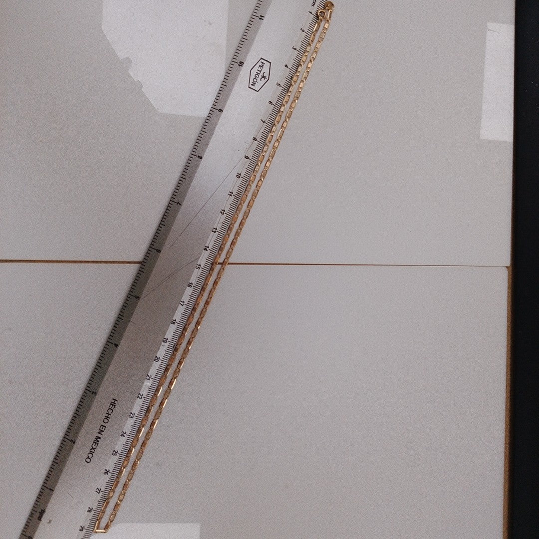 CADENA ORO COMBINADO 14 K 5,70 GRMS (SEMINUEVO)