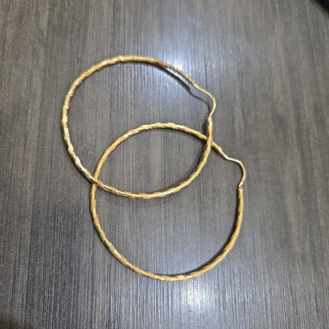 ARRACADAS PAR ORO 14 K 4.4 GRMS (SEMINUEVO)