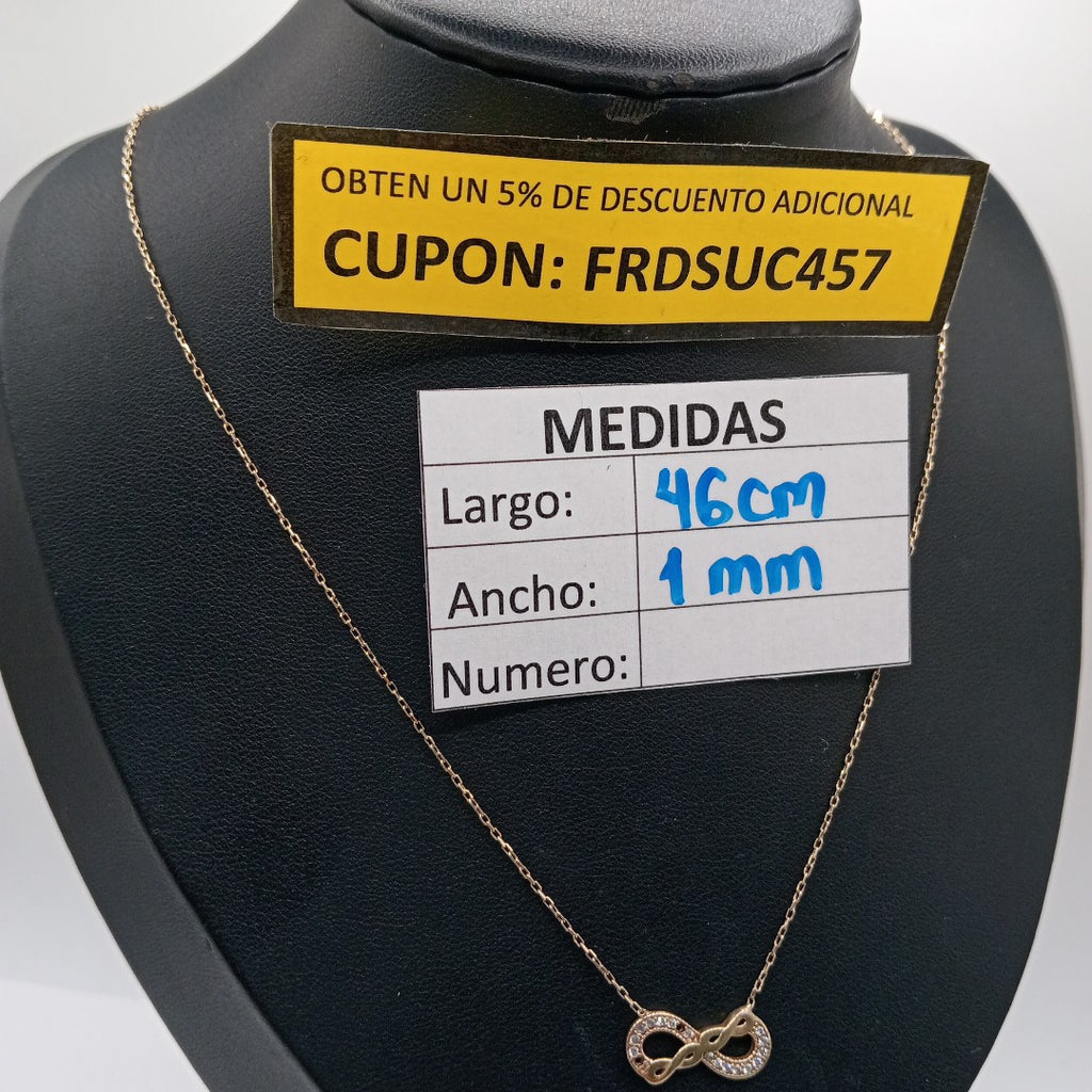 GARGANTILLA ORO 10 K 1.9 GRMS (SEMINUEVO)