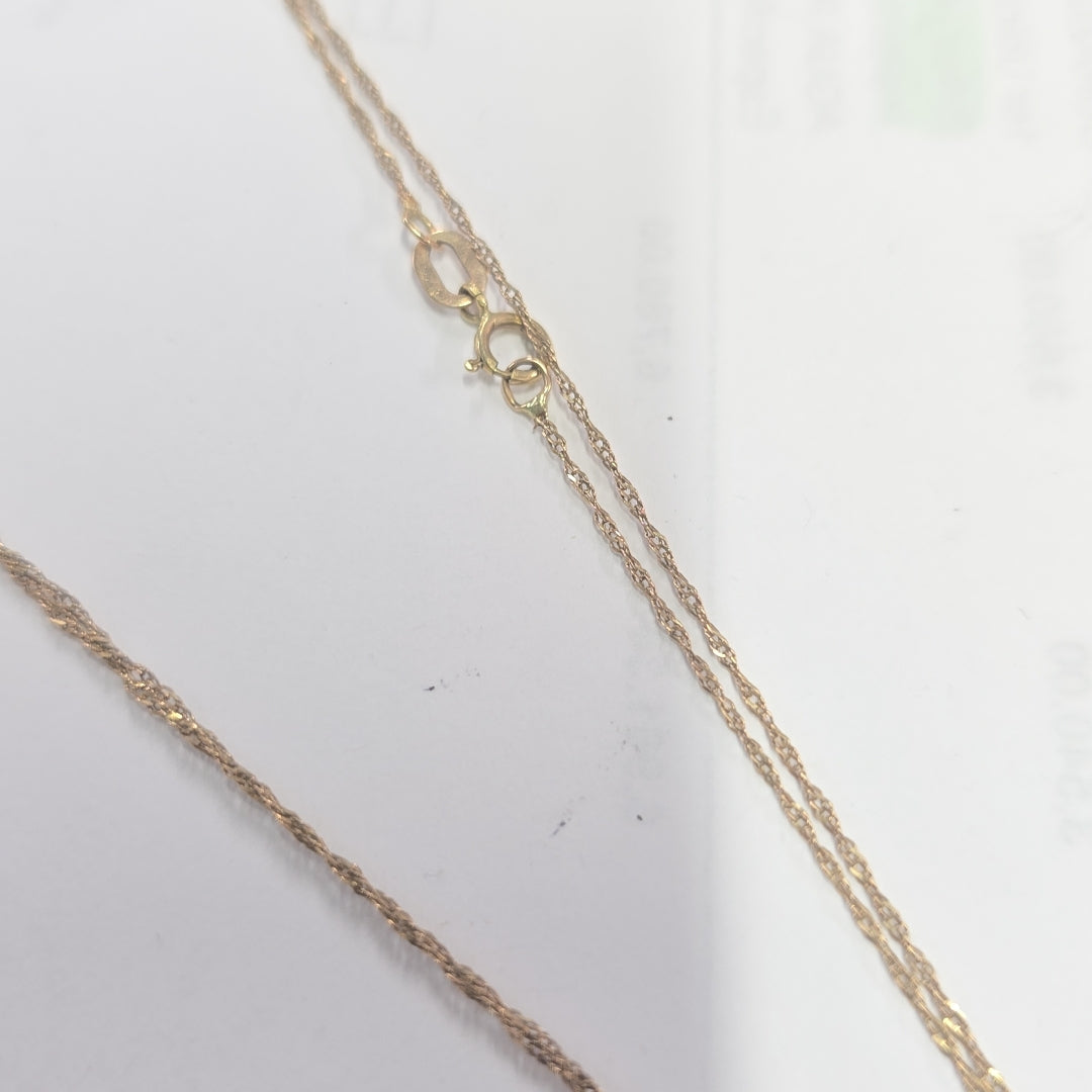 CADENA ORO 10 K 0.7 GRMS (SEMINUEVO)