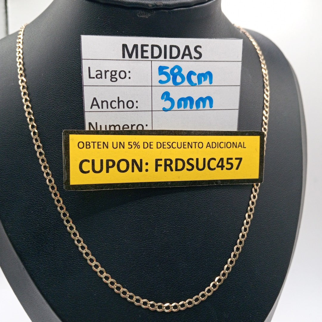 CADENA ORO 10 K 4.5 GRMS (SEMINUEVO)