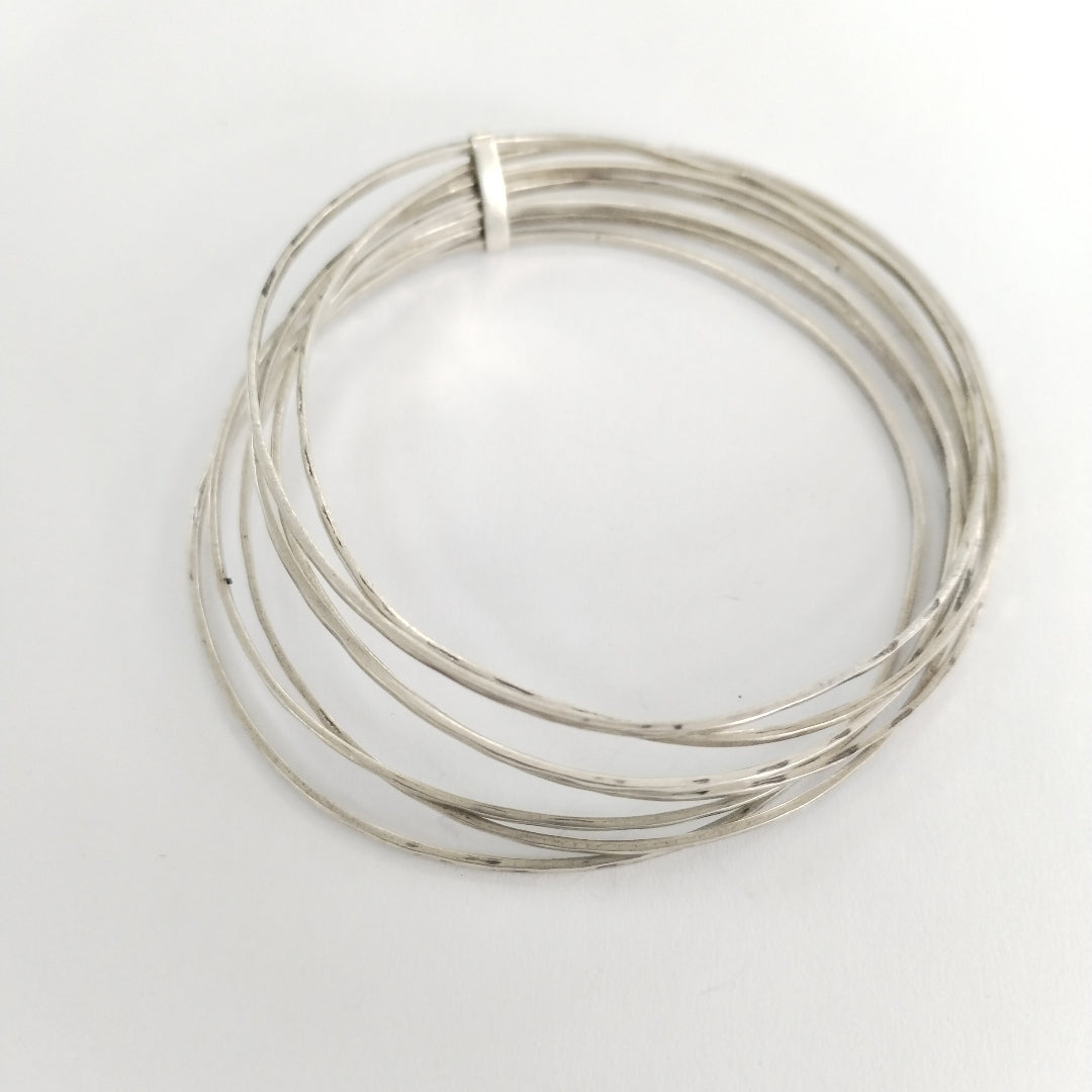 SEMANARIO DE PULSERAS PLATA 21.3 GRMS (SEMINUEVO)