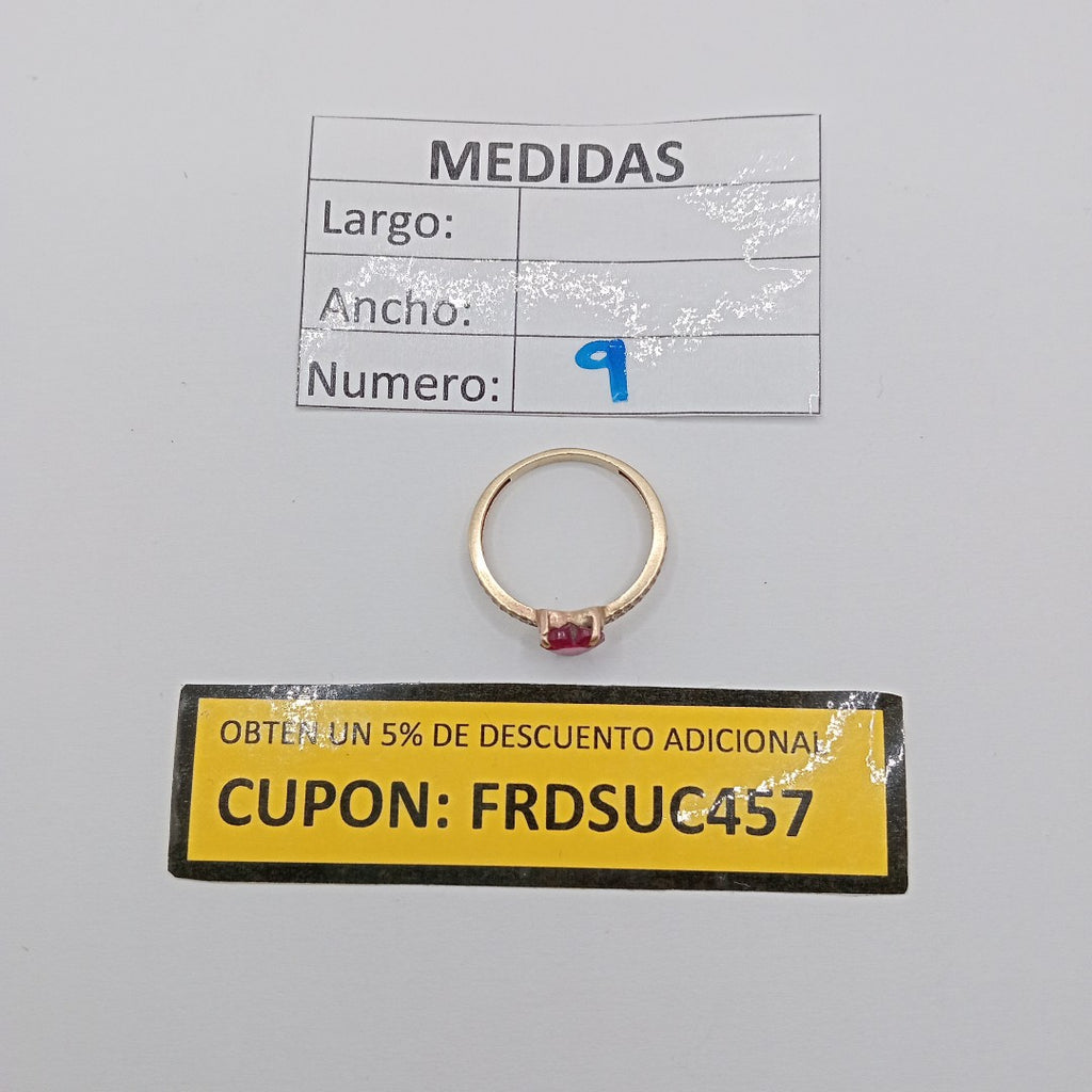 ANILLO ORO 10 K 2.3 GRMS (SEMINUEVO)
