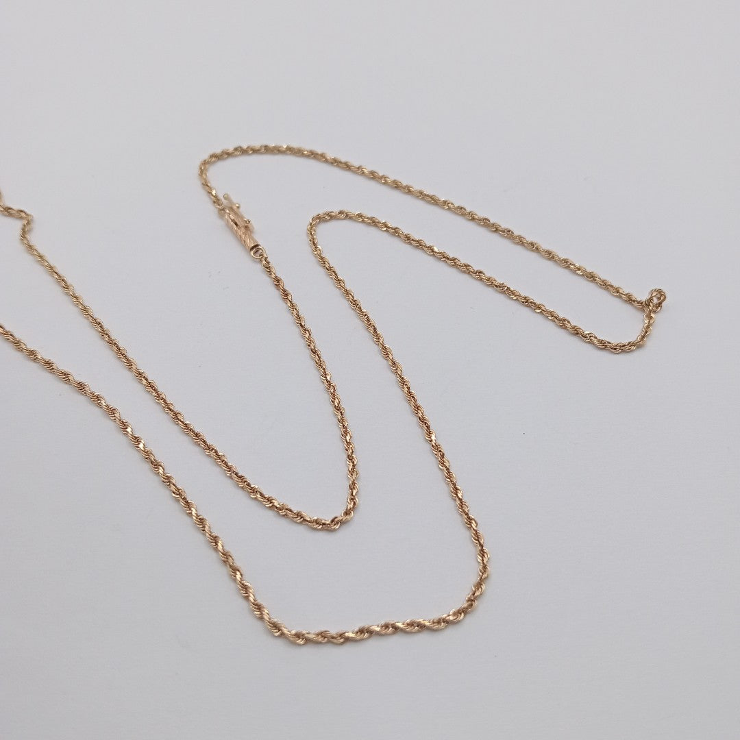 CADENA ORO 14 K 4.3 GRMS (SEMINUEVO)