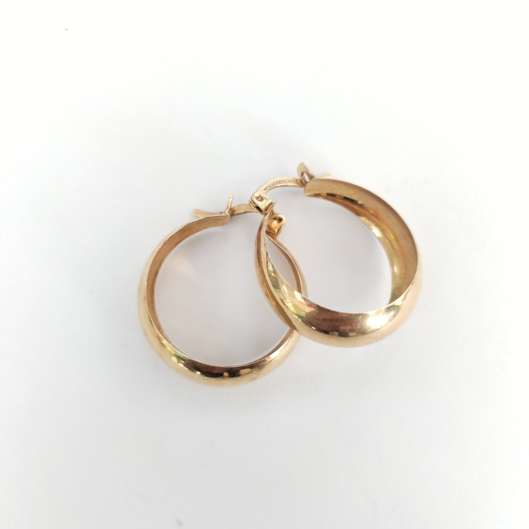 ARRACADAS PAR ORO 14 K 2.5 GRMS (SEMINUEVO)