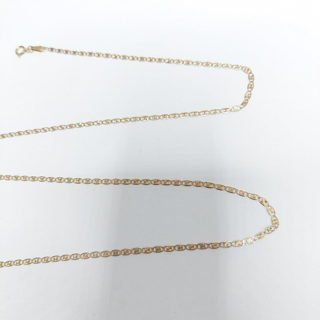 CADENA ORO, ORO COMBINADO 10 K 2.8 GRMS (SEMINUEVO)