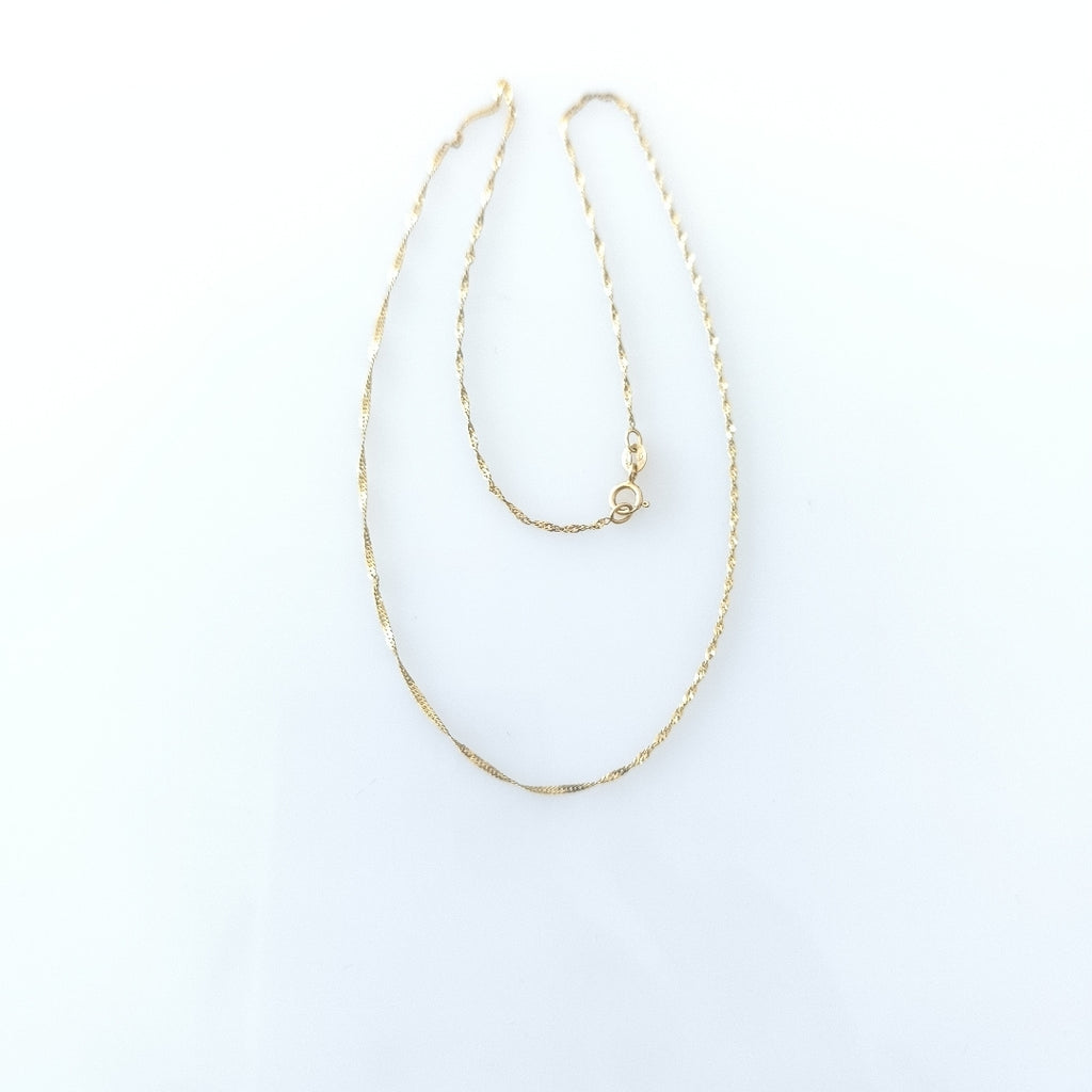 CADENA ORO 10 K 0.8 GRMS (SEMINUEVO)