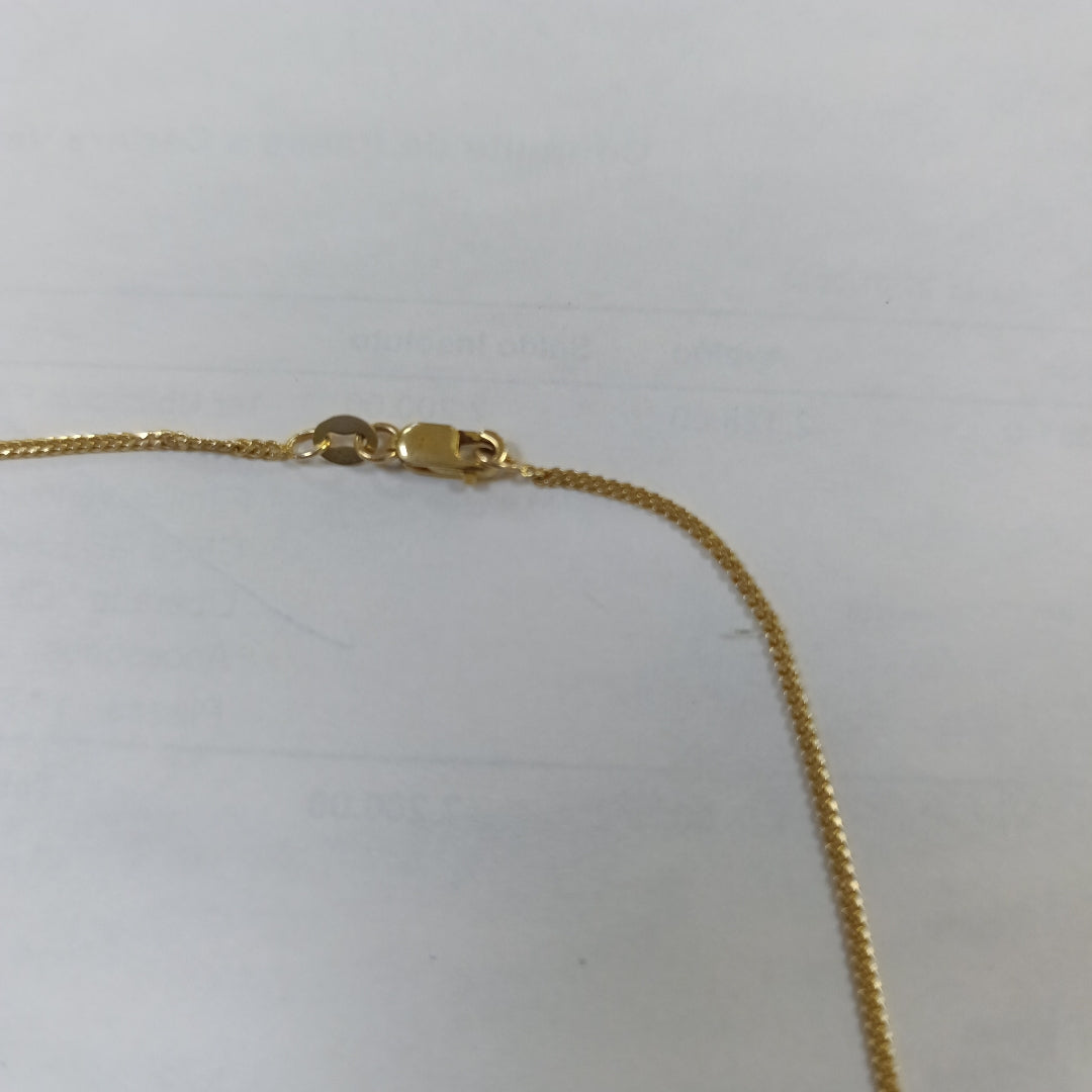 CADENA ORO 14 K 2,70 GRMS (SEMINUEVO)