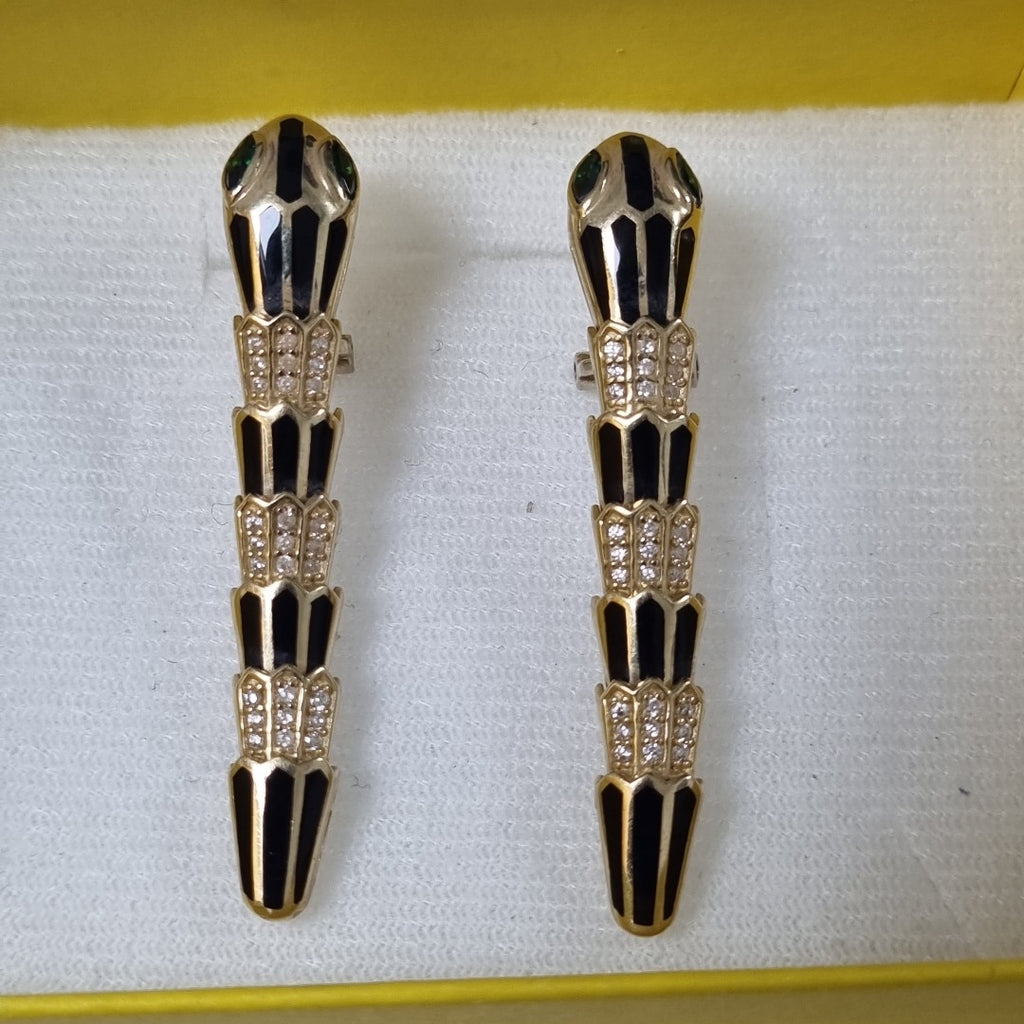 ARETES PAR ORO 14 K 12.1 GRMS (SEMINUEVO)