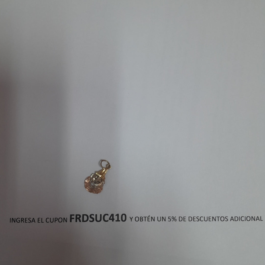 DIJE ORO COMBINADO 10 K 1,20 GRMS (SEMINUEVO)