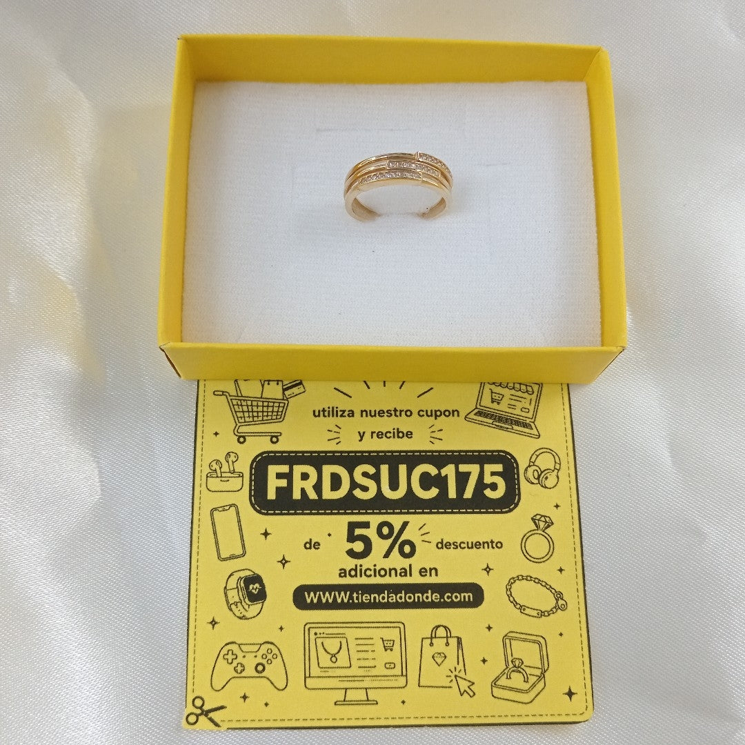 ANILLOS DAMA ORO 10K 2.4 (NUEVO)