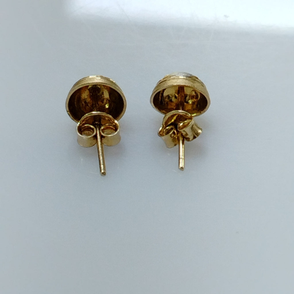 BROQUELES PAR ORO 14 K 1,70 GRMS (SEMINUEVO)