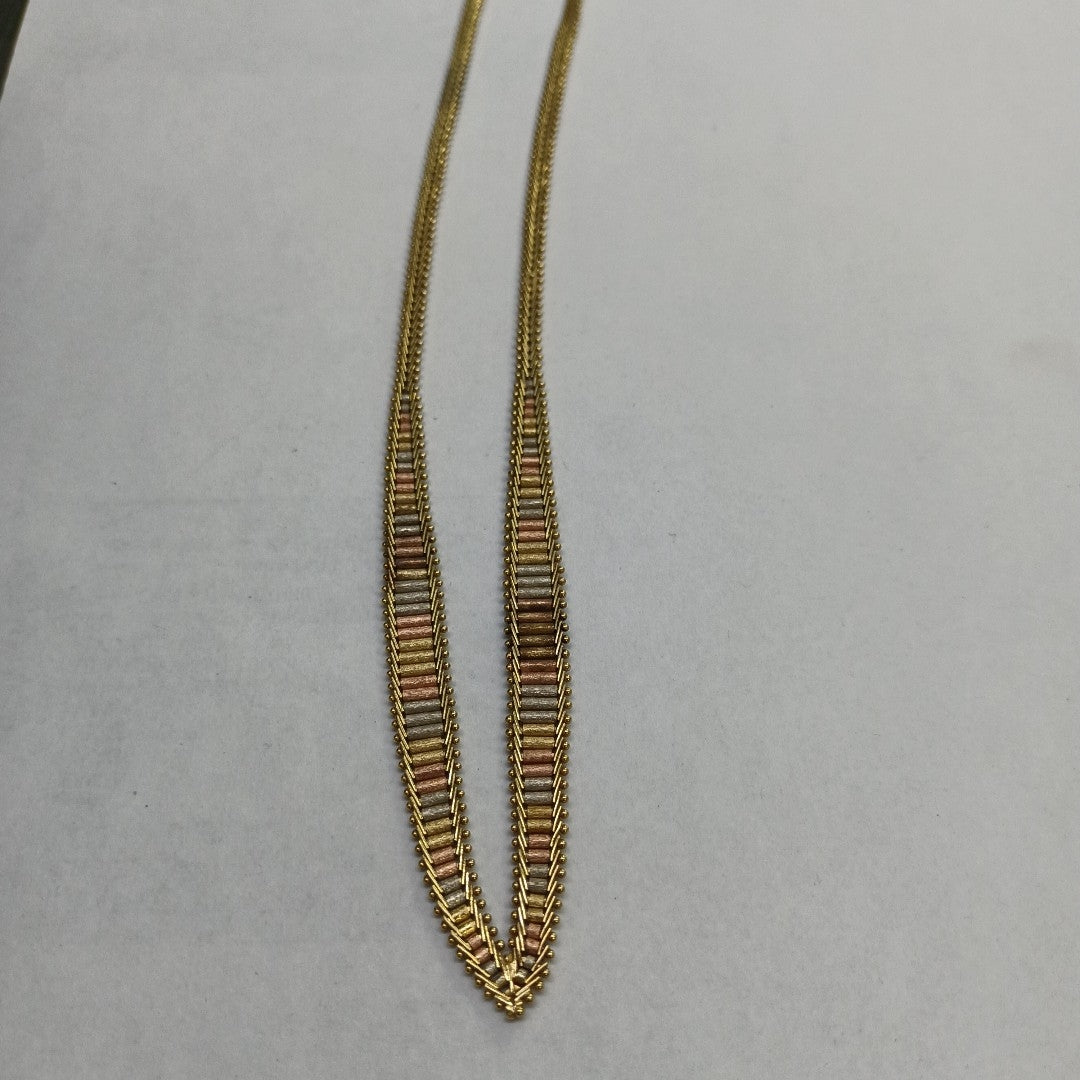 GARGANTILLA ORO 14 K 17.4 GRMS (SEMINUEVO)