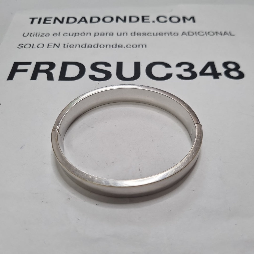 PULSERA RIGIDA ORO, ORO BLANCO 14 K 18.2 GRMS (SEMINUEVO)