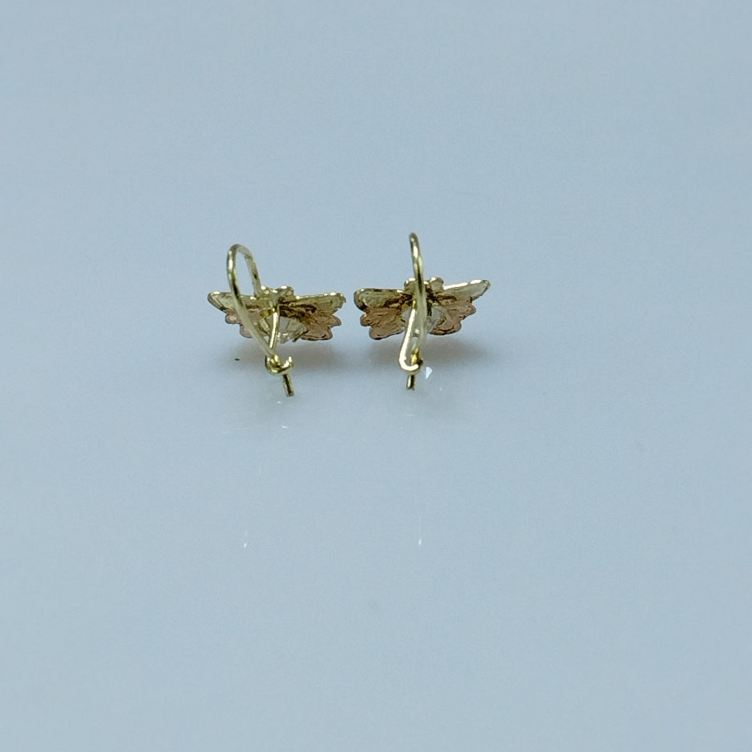 ARETES PAR ORO 14 K 1,20 GRMS (SEMINUEVO)