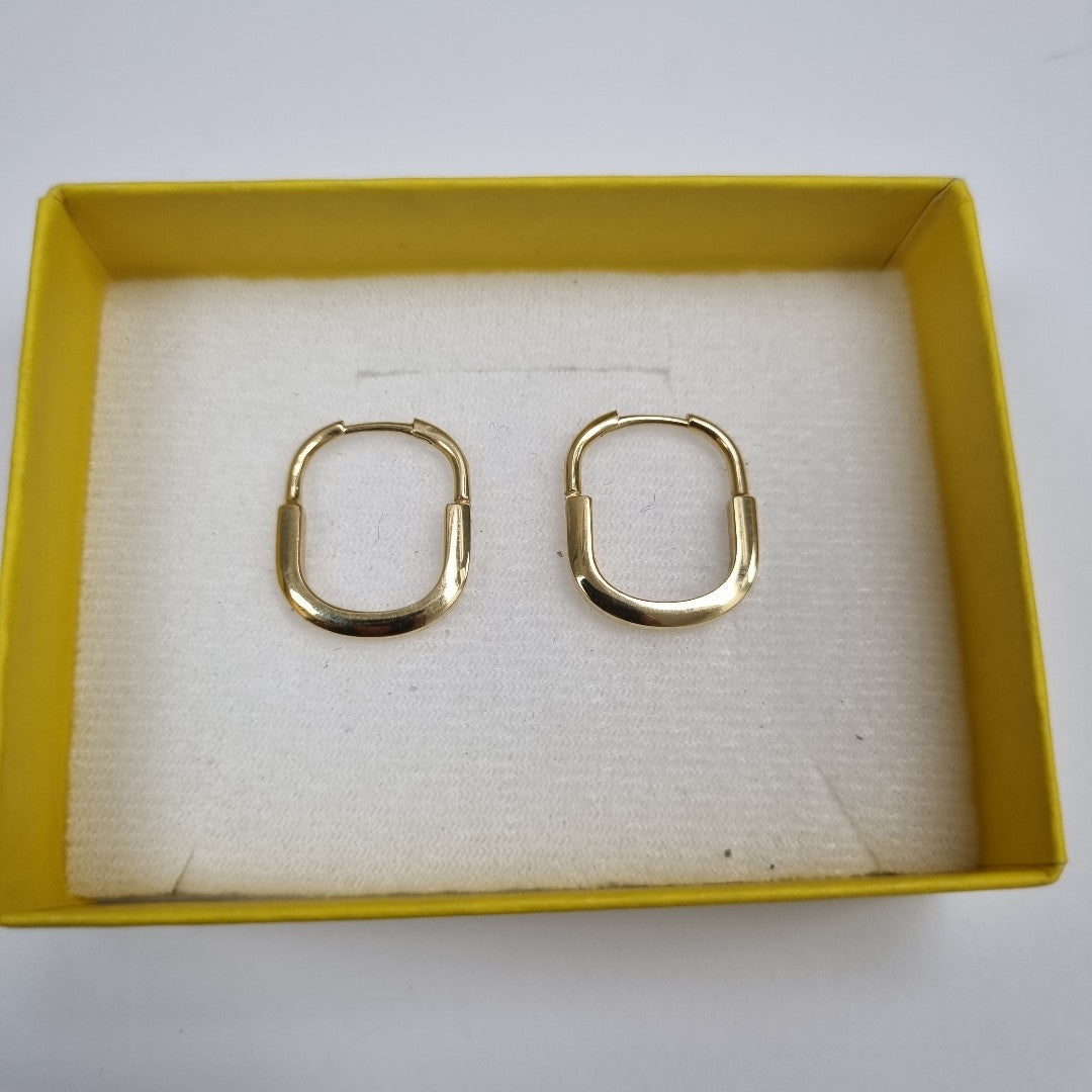 ARRACADAS PAR ORO 14 K 5.6 GRMS (SEMINUEVO)