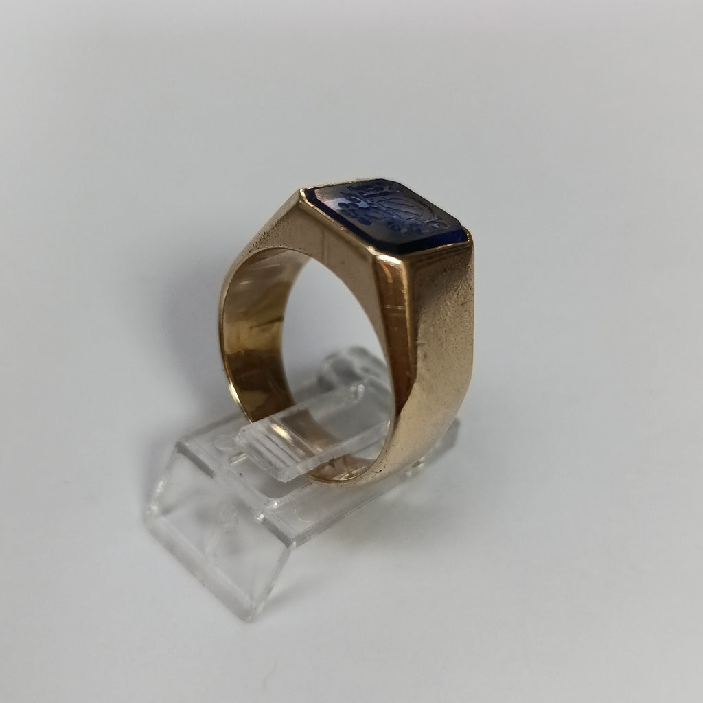 ANILLO ORO 14 K 16.3 GRMS (SEMINUEVO)