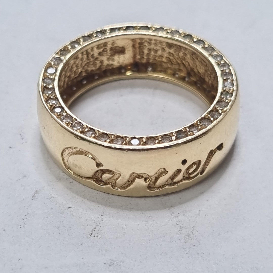 ANILLO ORO 14 K 4.9 GRMS (SEMINUEVO)