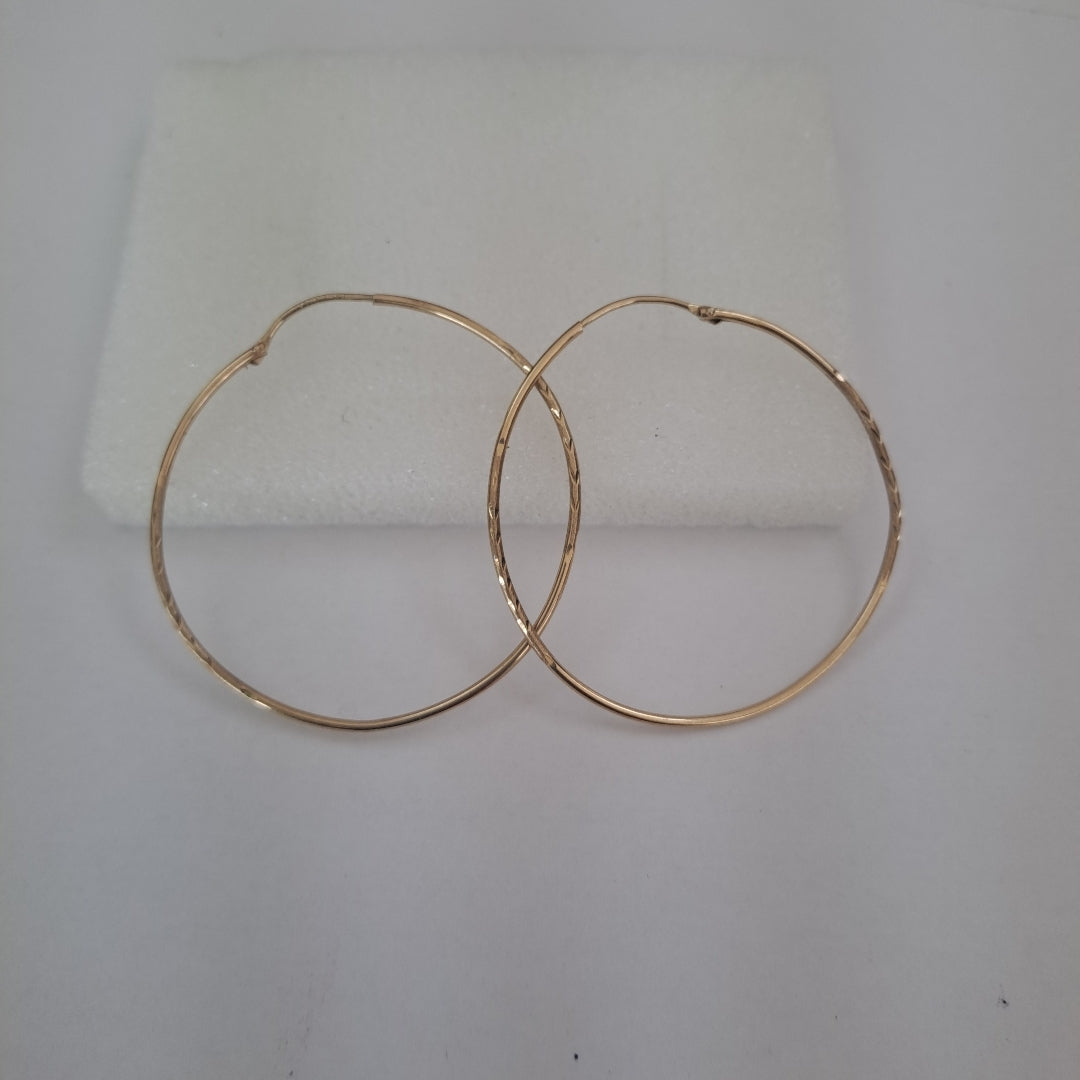 ARRACADAS PAR ORO 10 K 1.6 GRMS (SEMINUEVO)