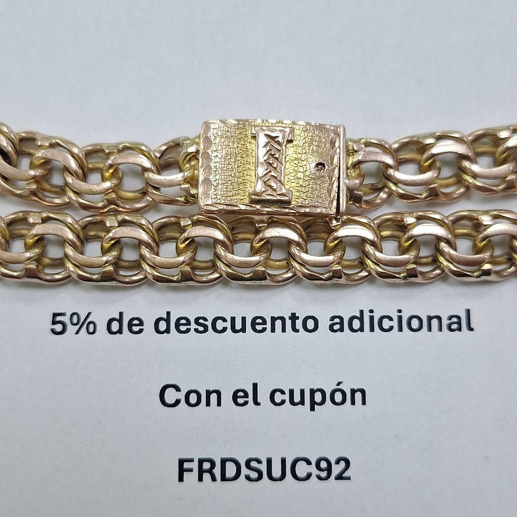 PULSERA ORO 10 K 25,80 GRMS (SEMINUEVO)