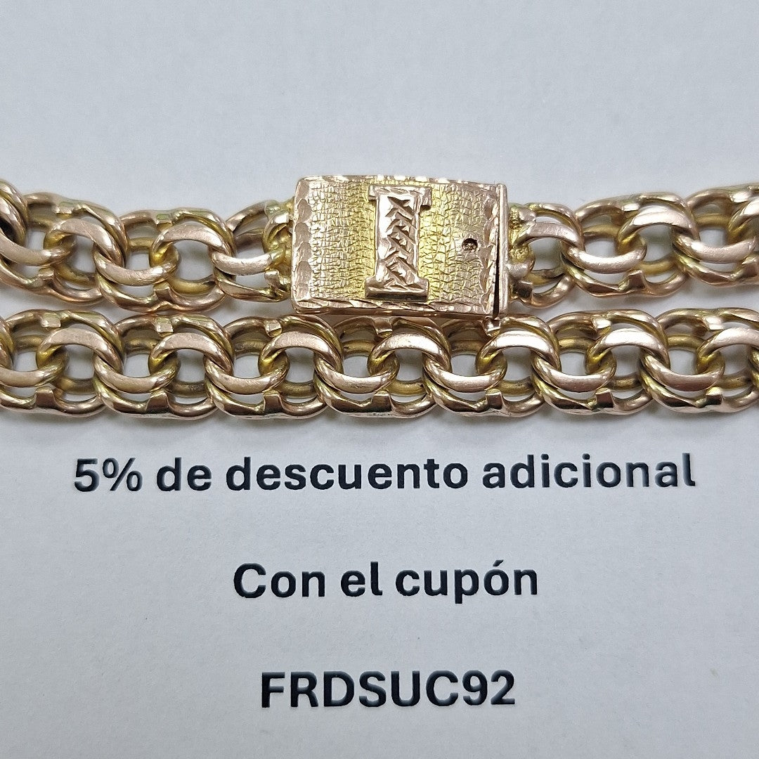 PULSERA ORO 10 K 25,80 GRMS (SEMINUEVO)