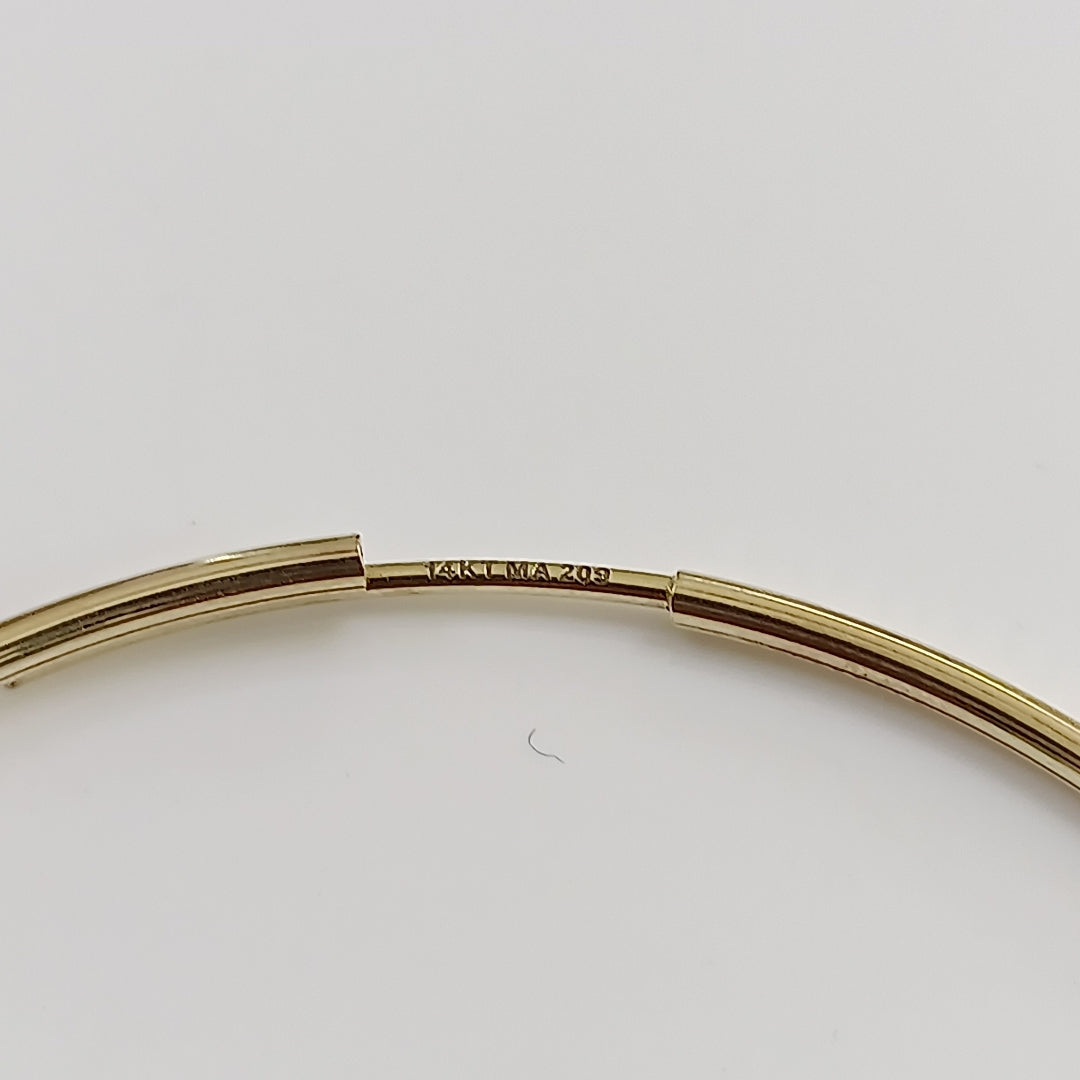 ARETES PAR ORO 14 K 3.5 GRMS (SEMINUEVO)