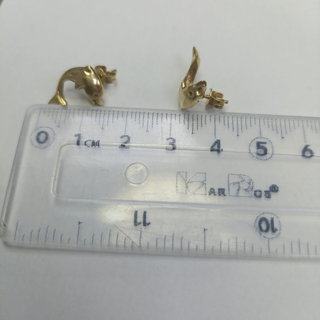 ARETES PAR ORO 14 K 2,60 GRMS (SEMINUEVO)