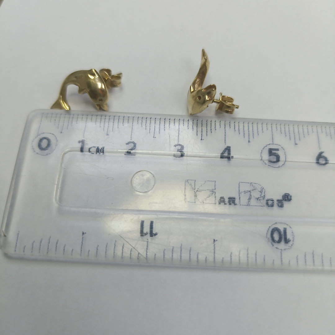 ARETES PAR ORO 14 K 2,60 GRMS (SEMINUEVO)