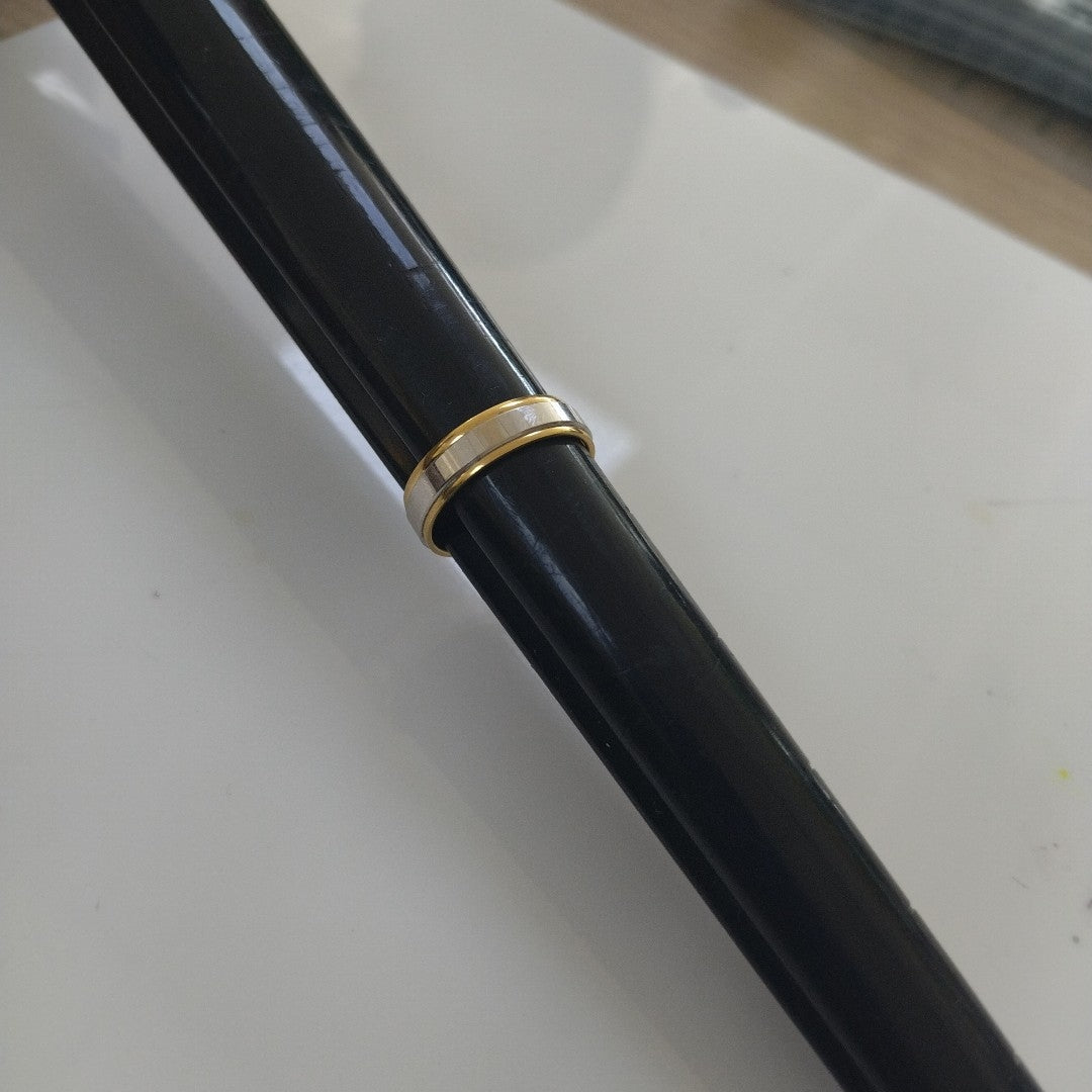 ARGOLLA ORO, ORO COMBINADO 18 K 4.9 GRMS (SEMINUEVO)