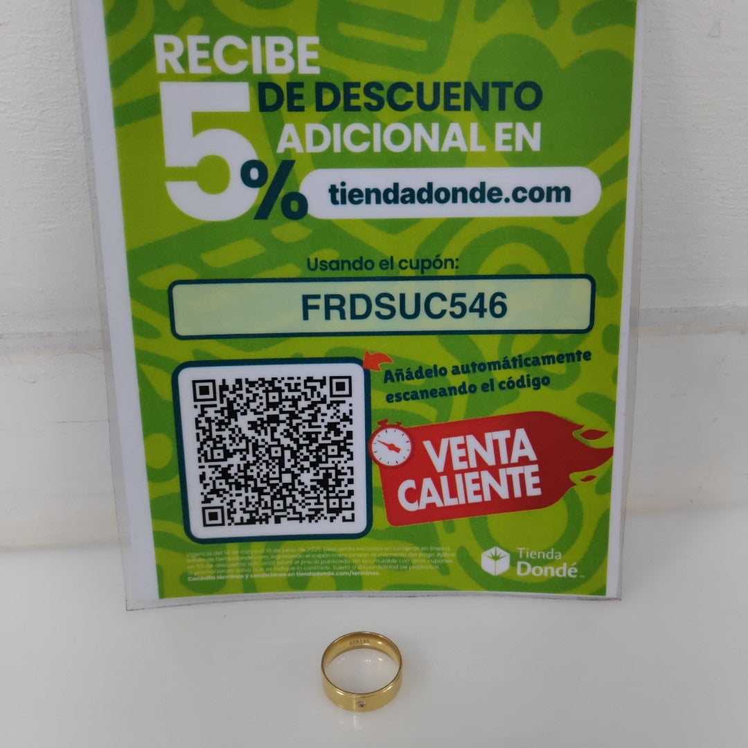 ARGOLLA ORO 14 K 4.5 GRMS (SEMINUEVO)