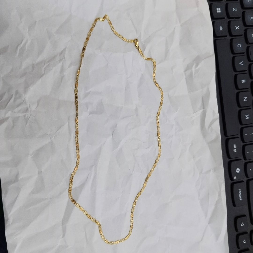 CADENA ORO, ORO COMBINADO 14 K 4.5 GRMS (SEMINUEVO)