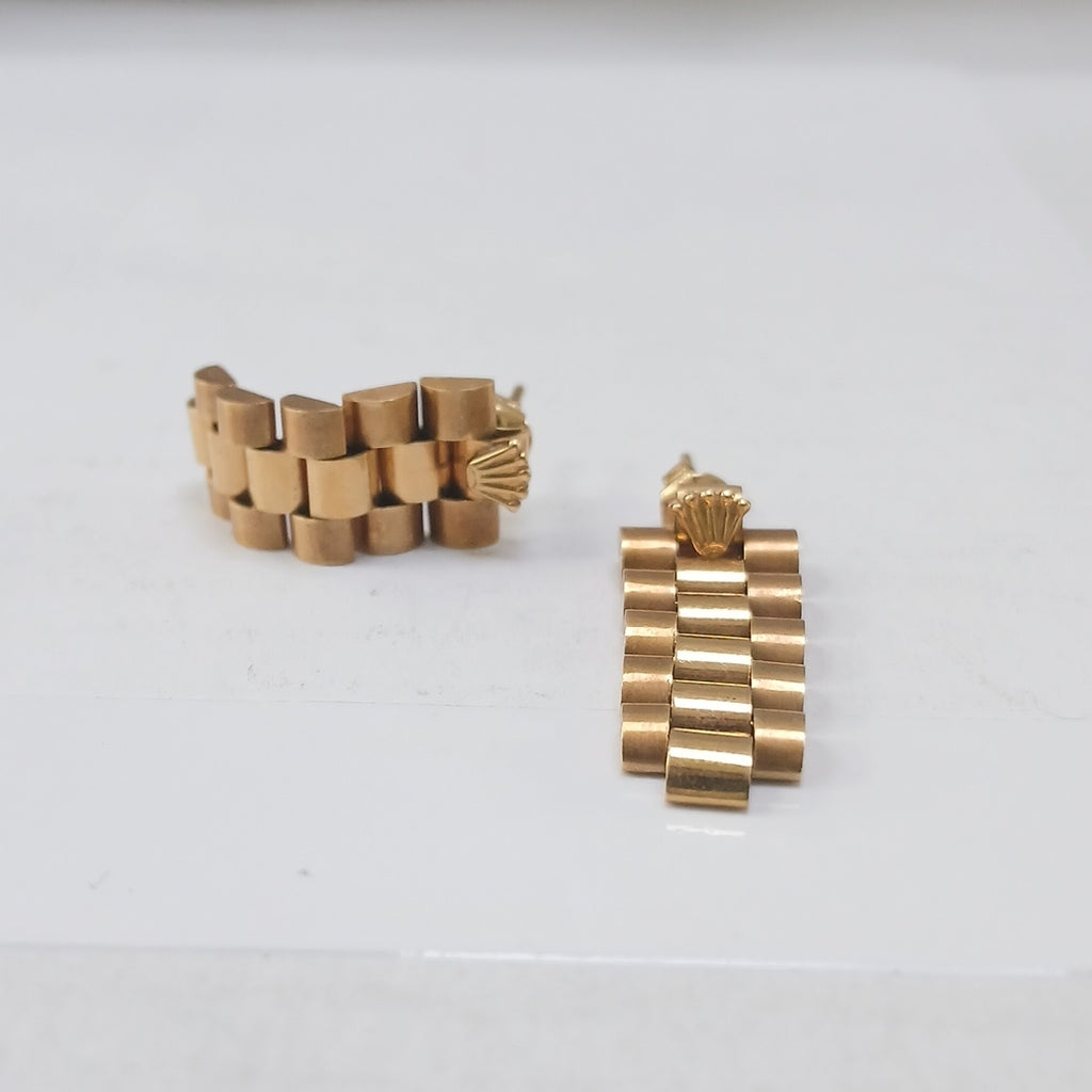 BROQUELES PAR ORO 18 K 11.7 GRMS (SEMINUEVO)