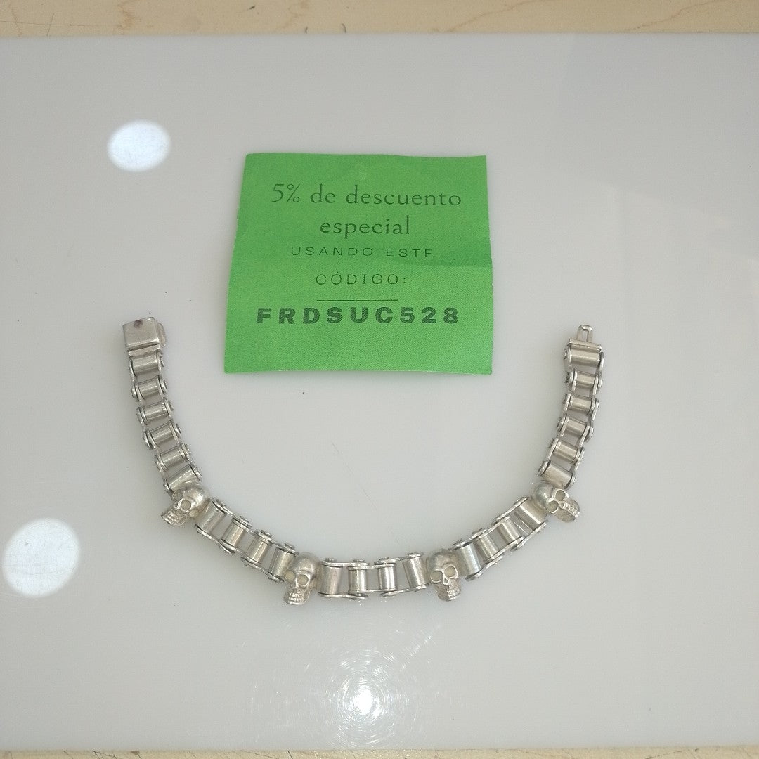 PULSERA PLATA 54.9 GRMS (SEMINUEVO)