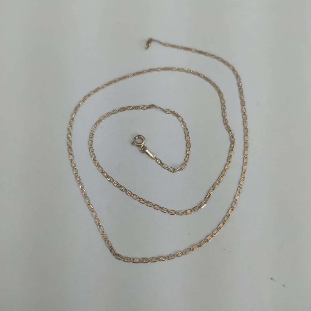 CADENA ORO 14 K 2.6 GRMS (SEMINUEVO)