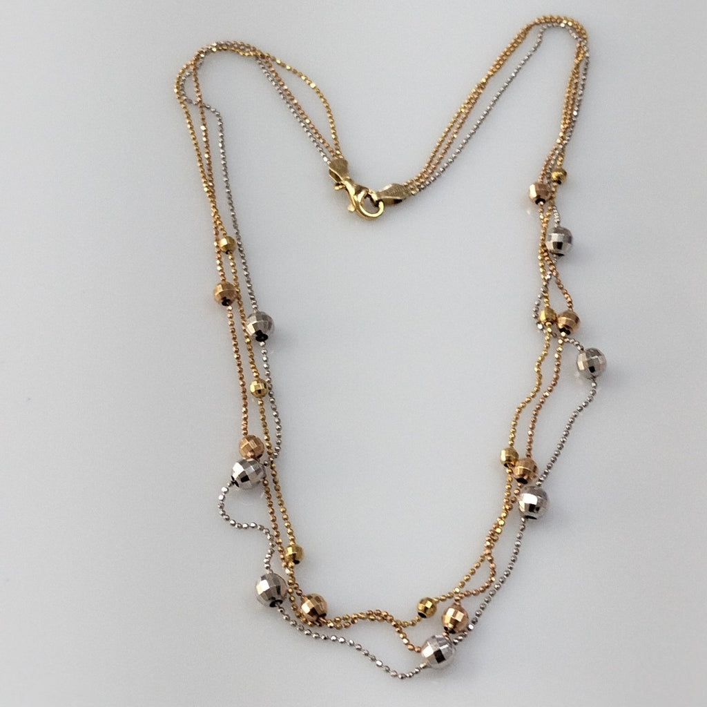 GARGANTILLA ORO 14 K 7.1 GRMS (SEMINUEVO)