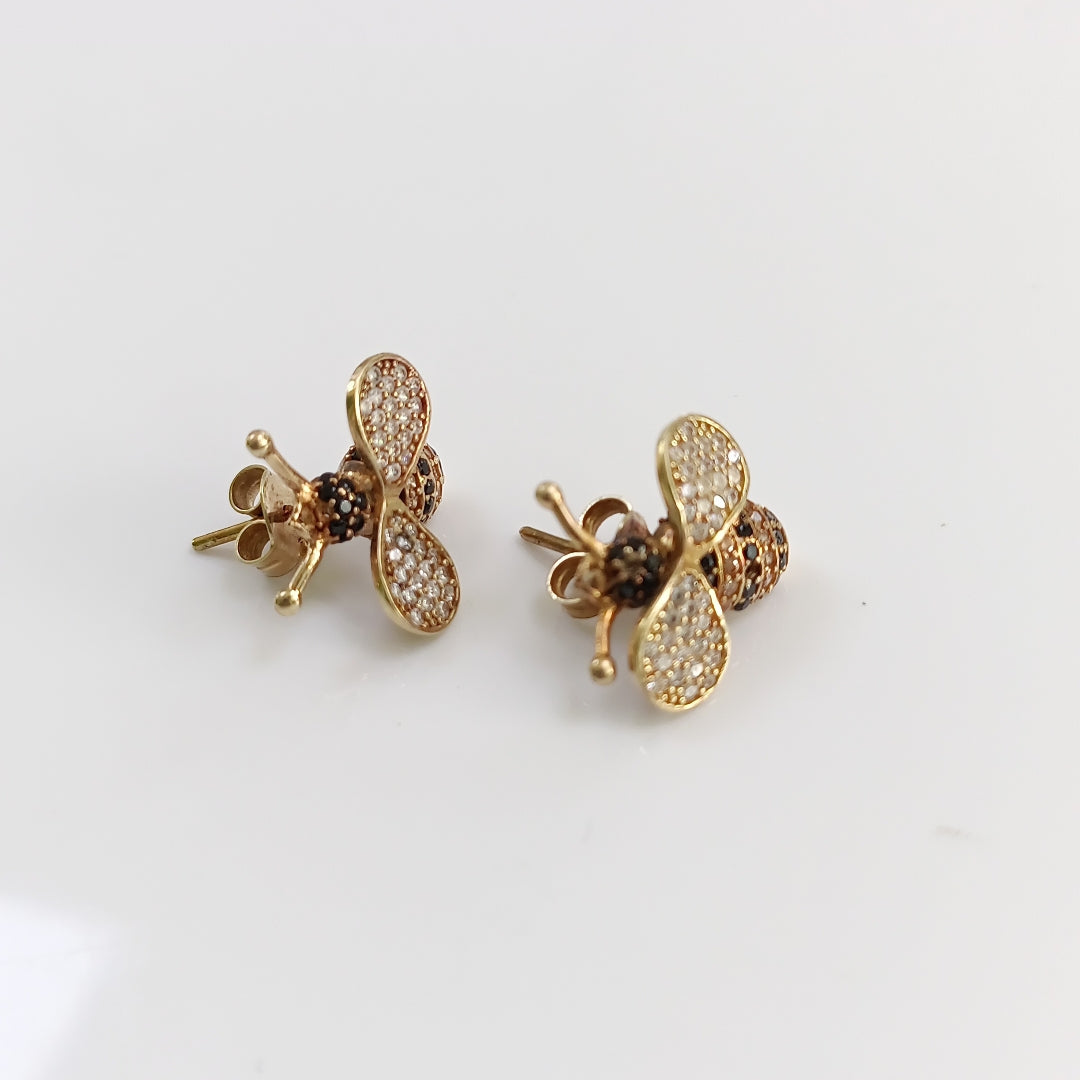 ARETES PAR ORO 14 K 3.2 GRMS (SEMINUEVO)