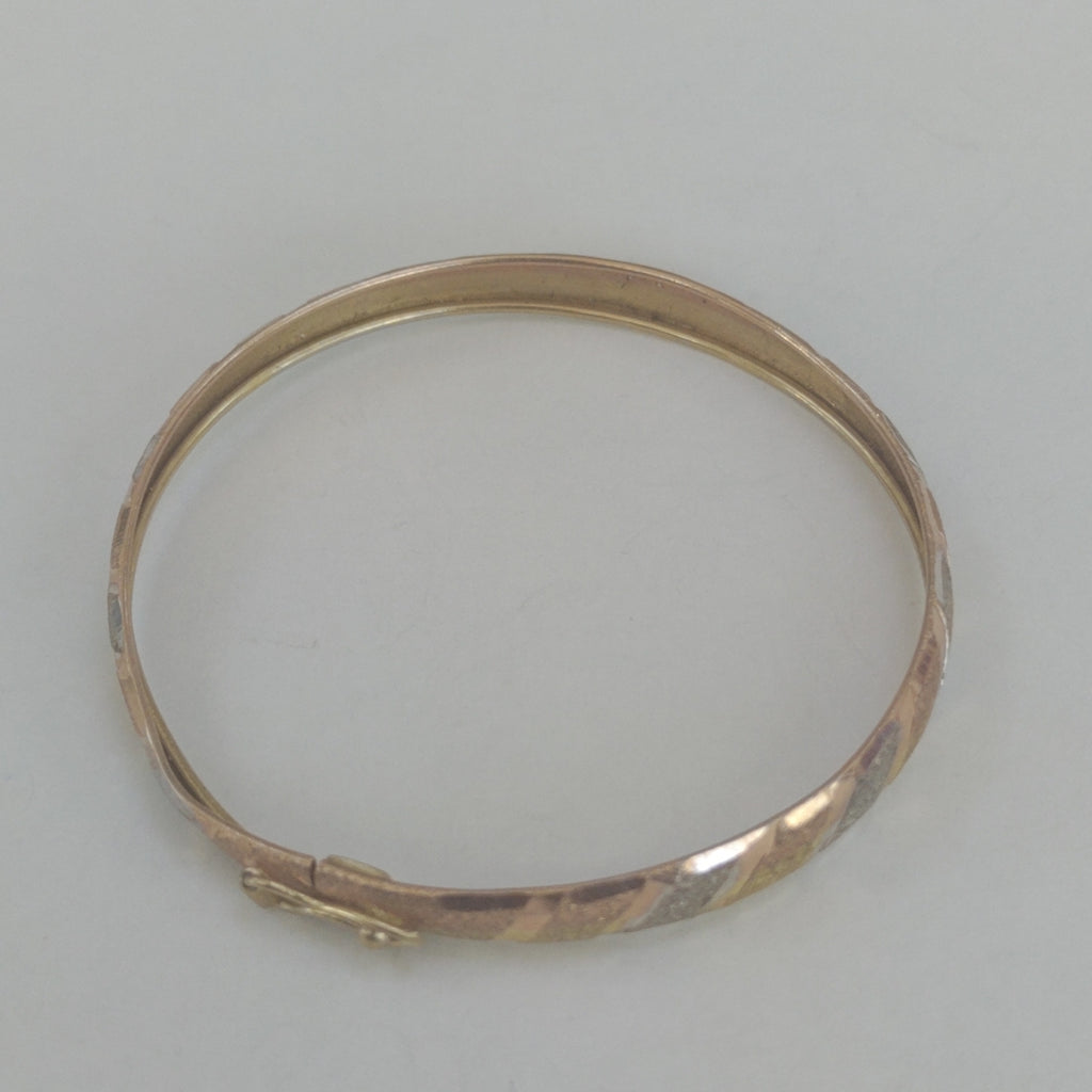 PULSERA RIGIDA ORO 14 K 2.8 GRMS (SEMINUEVO)