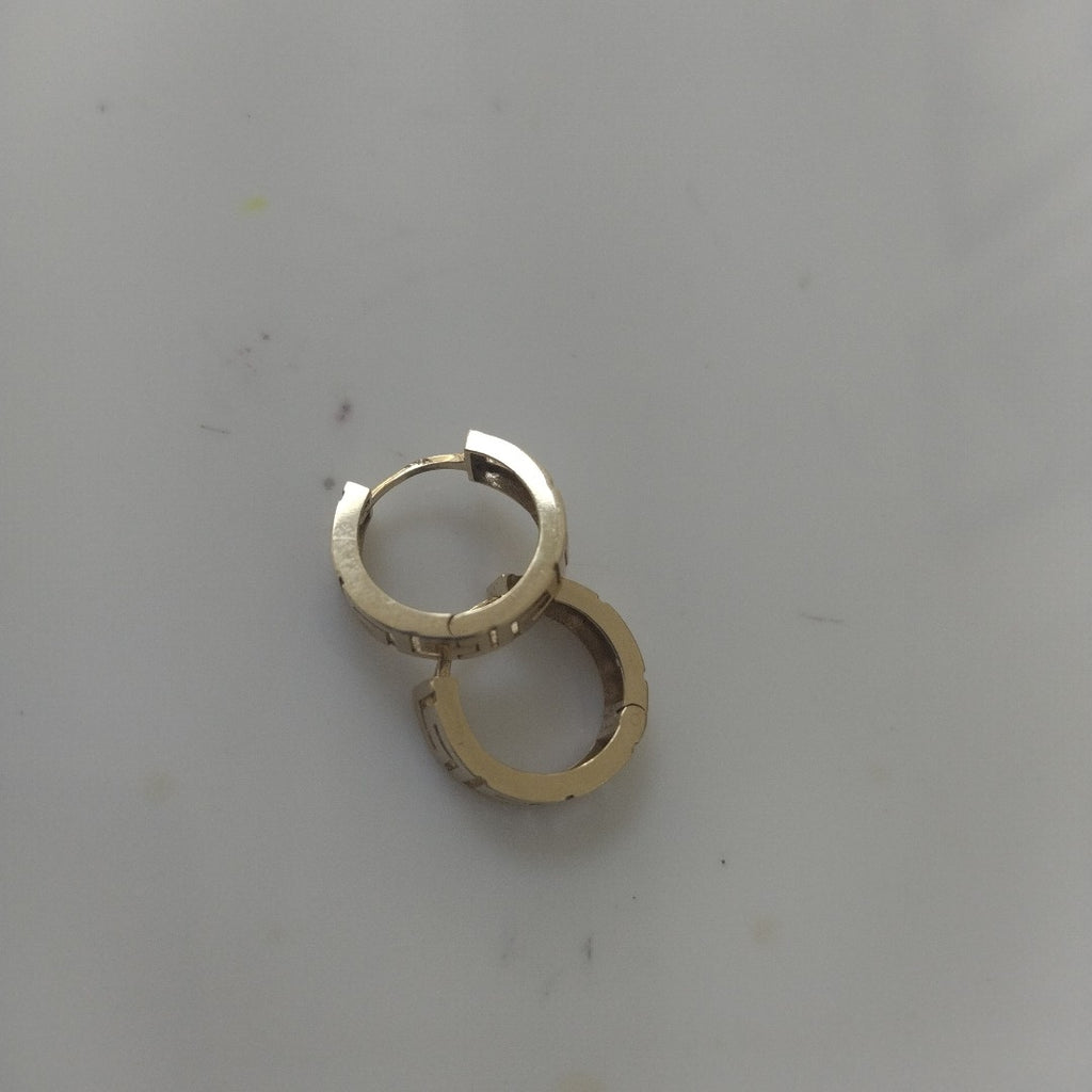 ARRACADAS PAR ORO 14 K 1.9 GRMS (SEMINUEVO)