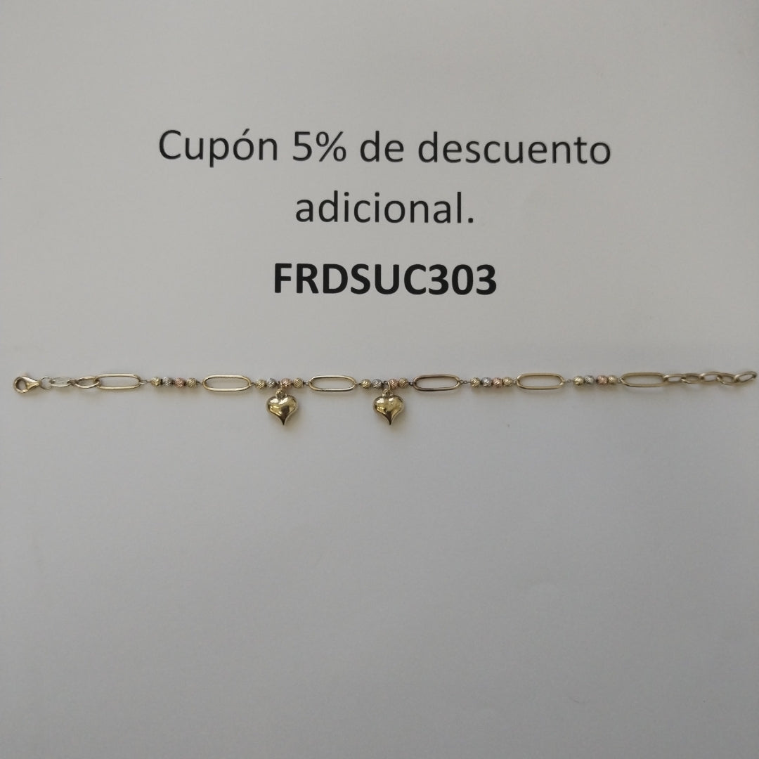 BRAZALETE ORO 10 K 4.2 GRMS (SEMINUEVO)
