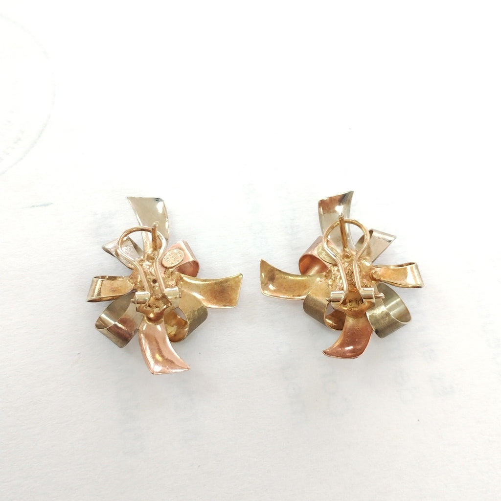 ARETES PAR ORO 10 K 5,20 GRMS (SEMINUEVO)
