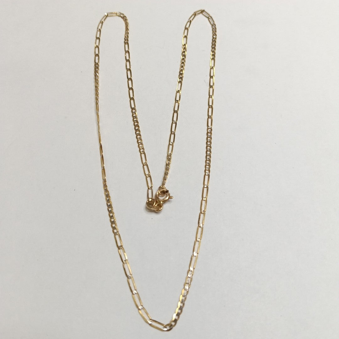 CADENA ORO,RODIADO 14 K 2,30 GRMS (SEMINUEVO)