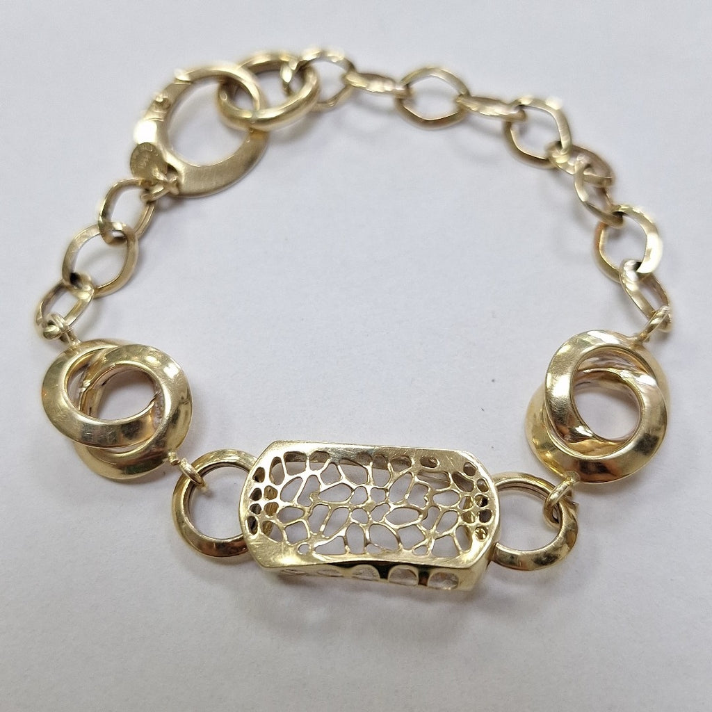 PULSERA ORO 14 K 9.1 GRMS (SEMINUEVO)
