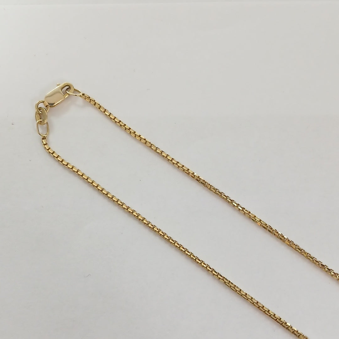 CADENA ORO 14 K 4.5 GRMS (SEMINUEVO)