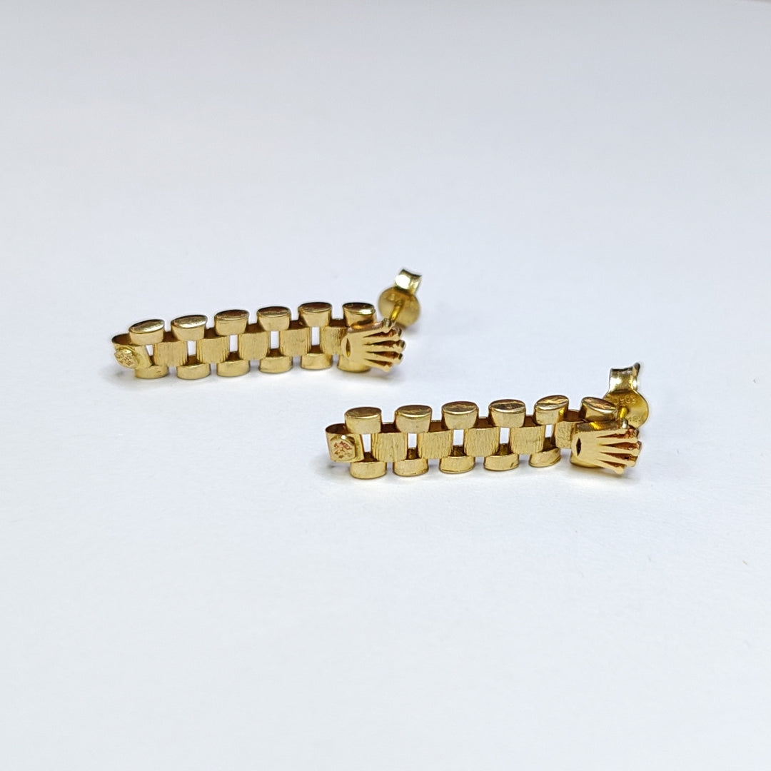 BROQUELES PAR ORO 14 K 3.1 GRMS (SEMINUEVO)